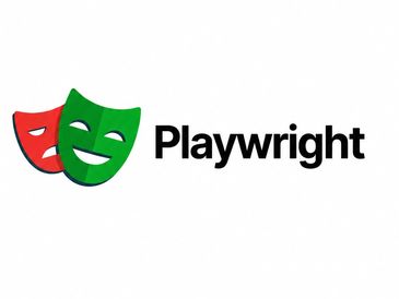 Comedy and tragedy masks with the word Playwright.