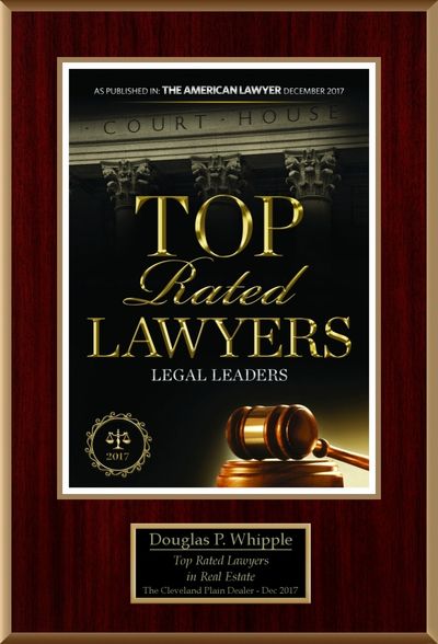 Top Rated Lawyers in Real Estate, Cleveland Plain Dealer 2017