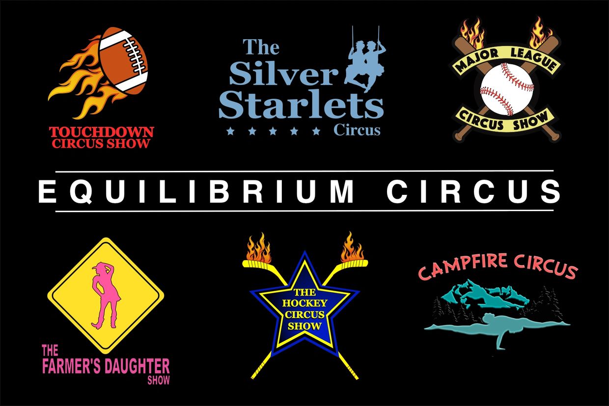 Equilibrium Circus - home of The Hockey Circus Show, The Silver Starlets, Major League Circus Show, d