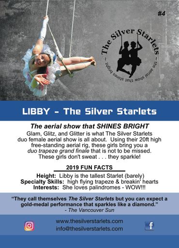The Silver Starlets - Libby 2019 Trading Card