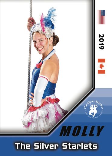 The Silver Starlets - Molly 2019 Trading Card