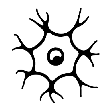 Abstract image to depict the nervous system