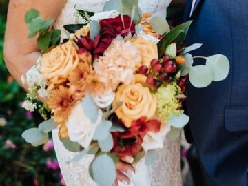 Wedding bouquets or flowers