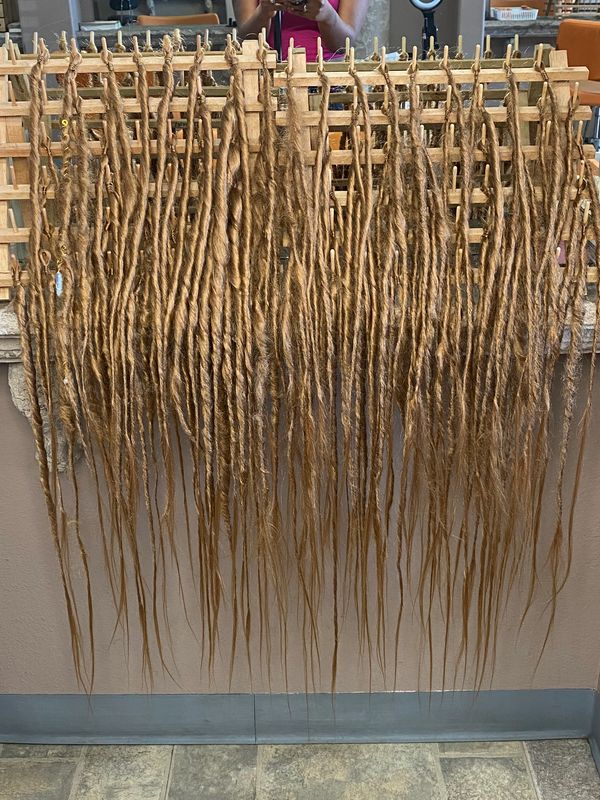 Custom LASHDAE Braid In Locs