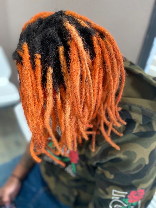 Locs Vibrant Color