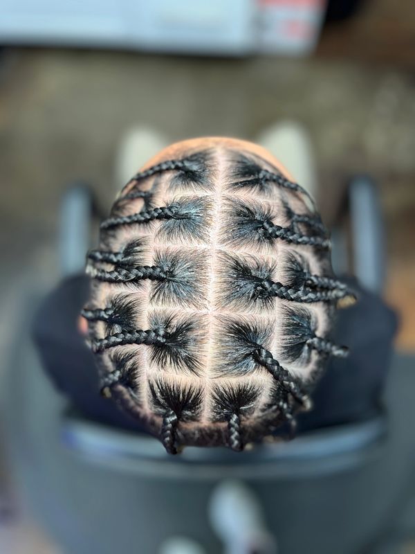 Crown Only 11-20 Plats / Box Braids