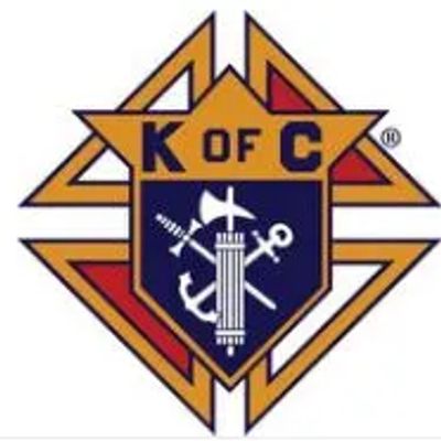 The emblem of the Knights of Columbus.