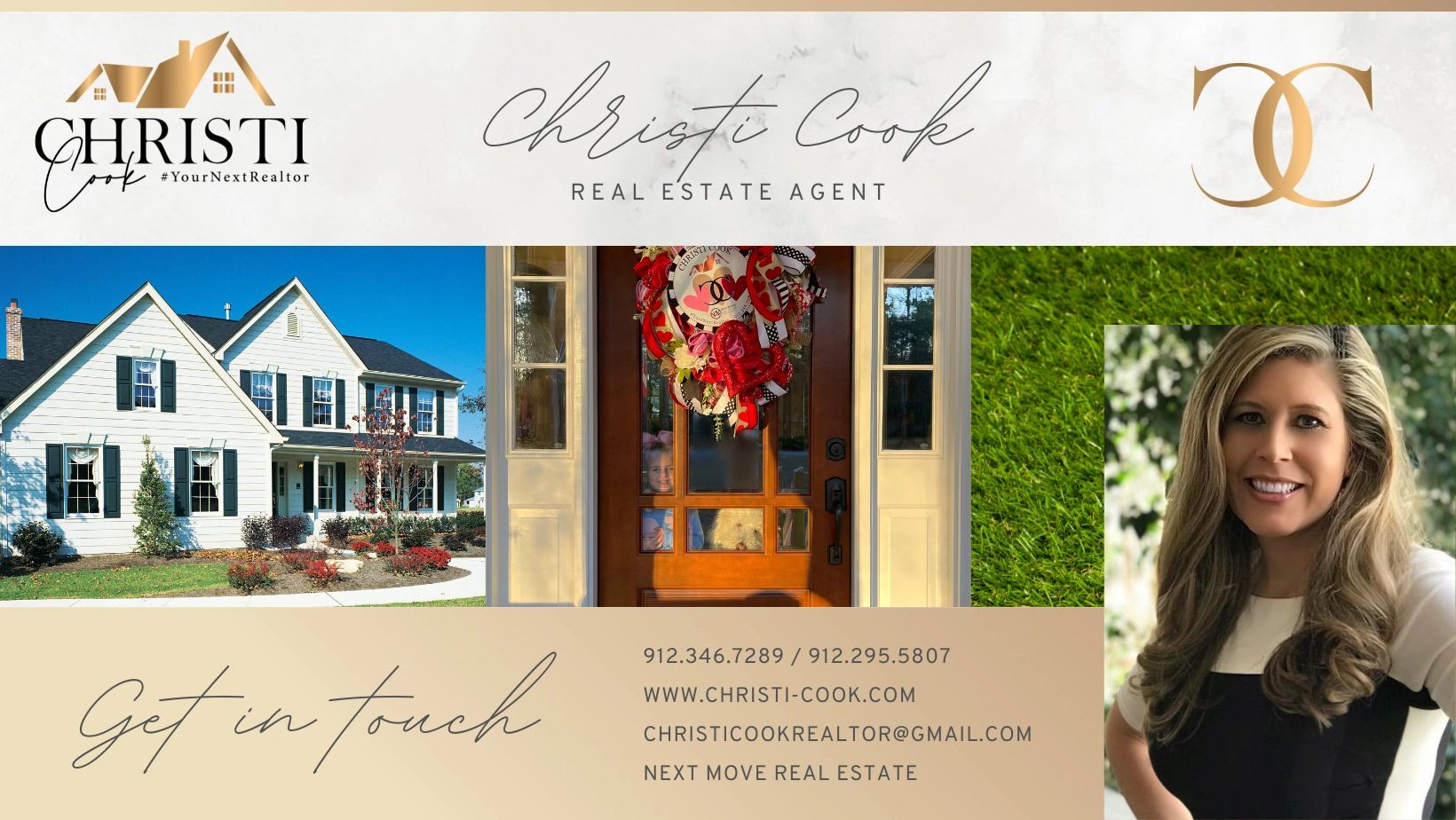 Get in touch with Christi Cook, your next Realtor!
