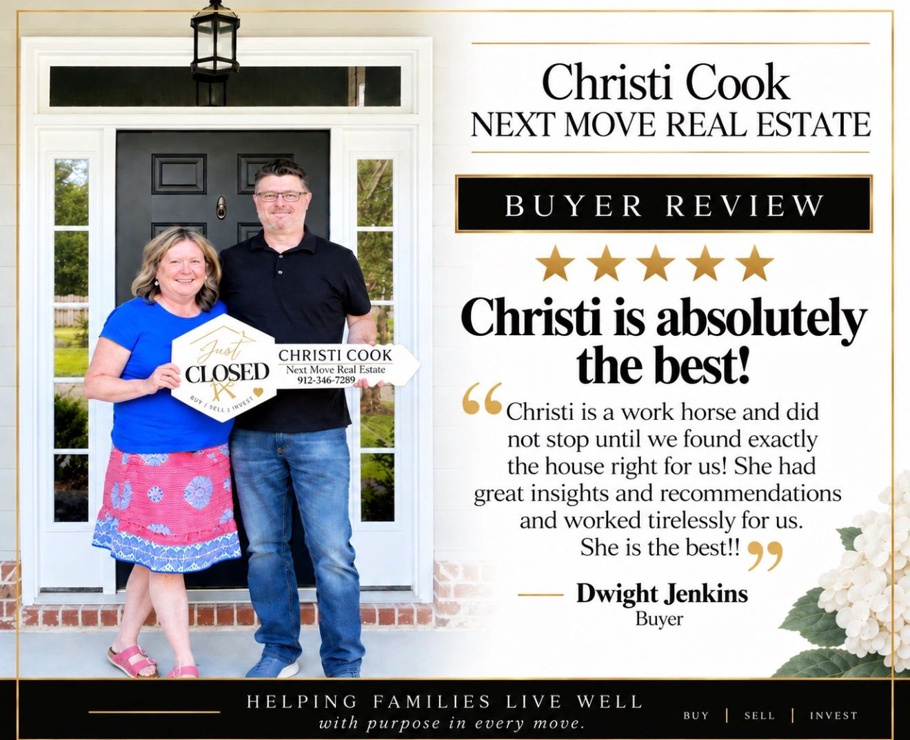A review from recent clients.