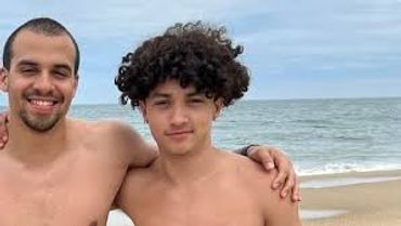 Jason Abarca and his brother