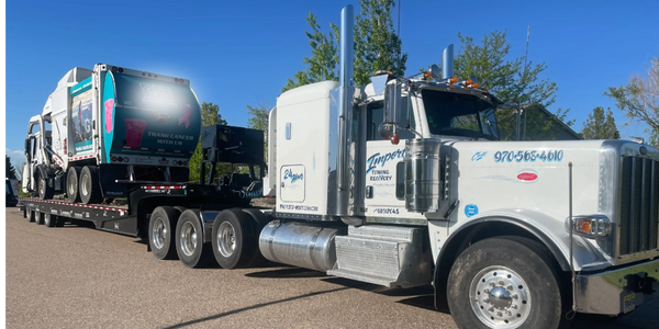 Heavy freight towing, garbage truck towing