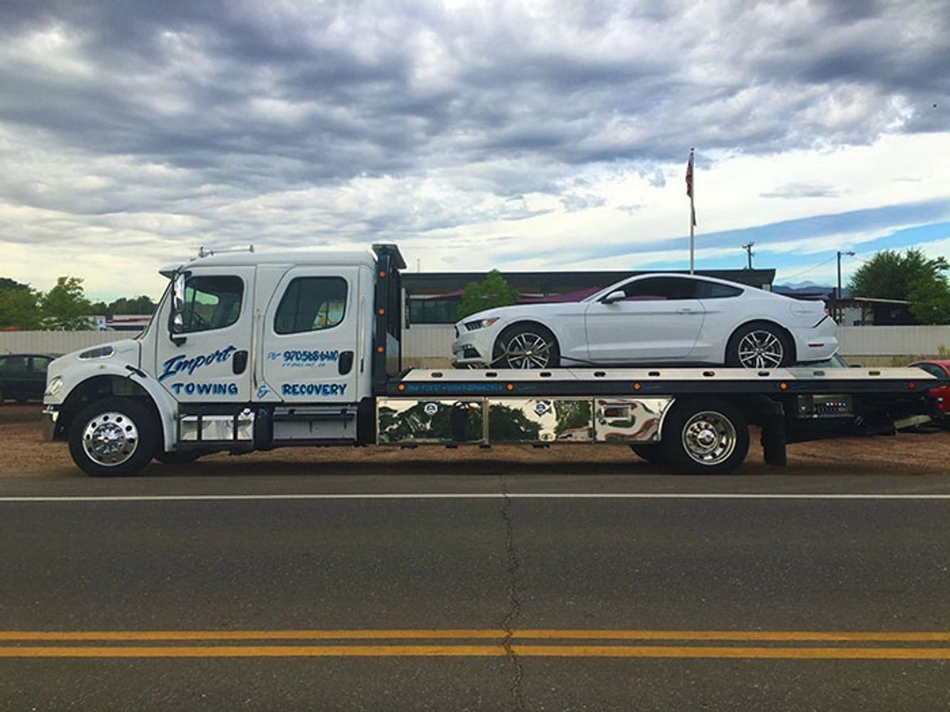 Best towing Fort Collins, RV towing, bus towing, fire Big Al towing, motorcycle towing, fleet towing