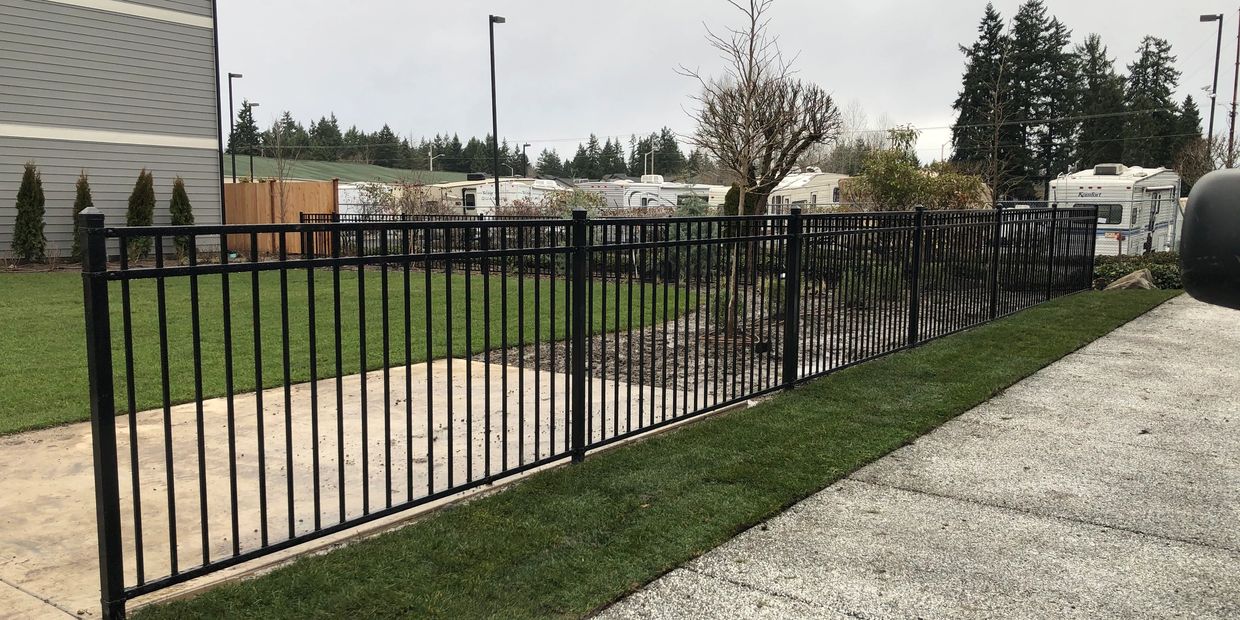 Iron Fencing Installation by BL Fence Builders Inc. affordable fence company, fencing company.