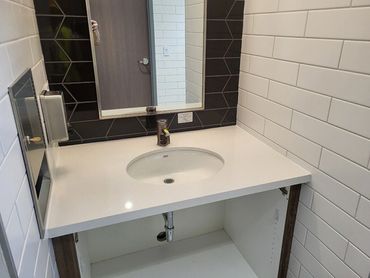 Bathroom countertops