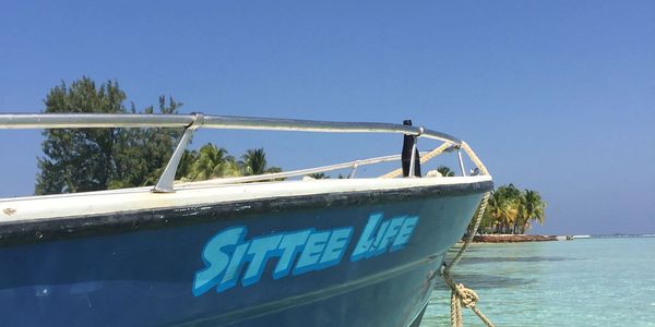 Southwater Caye, Belize. Boating, fishing, diving, snorkeling