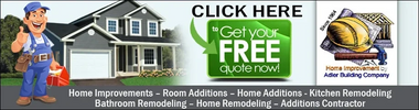 Free Estimate - Home Improvements, Home Remodeling, Room Additions, Bathroom Remodeling, Kitchen Rem