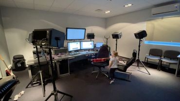 Editing and postproduction studio.