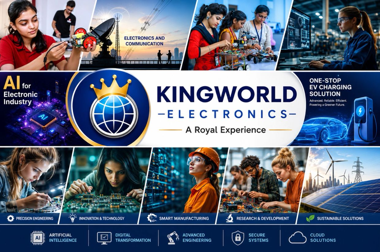 Kingworld Electronics promotes advanced tech innovations and sustainable solutions.