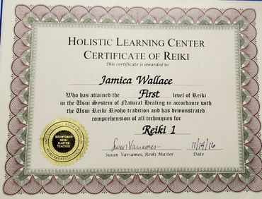Reiki Level 1 Trainings