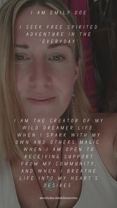 Emily Doe seeks free spirited adventures every day