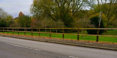 Post and Rail Fencing Barnack