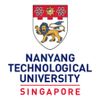 Logo of Nanyang Technological University, Singapore, with a lion and atomic symbols.