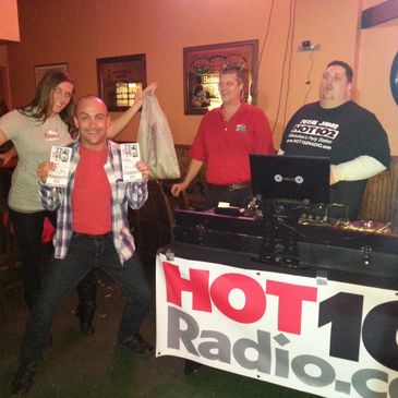 Milwaukee Bucks ticket winner at a HOT102 Radio Dance Party!
