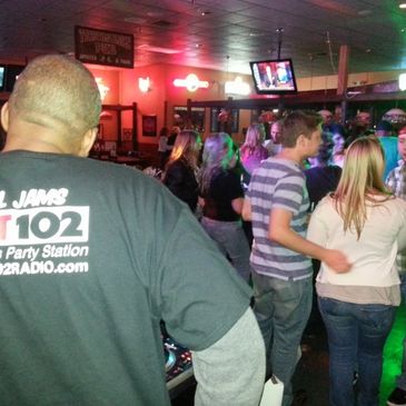 Fresh G spins old school at a HOT 102 dance party. We can bring the party to your place, too!