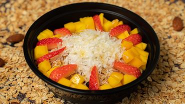 Açai coconut mango strawberry