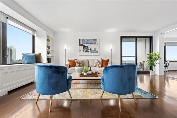 Home Staging Boston Setting Space Harbor Towers Living Room Cape Cod Natick Newton Needham Seaport