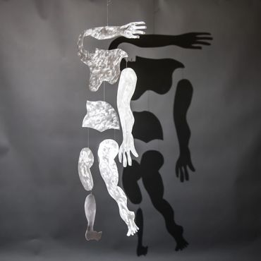 # JS002 - The Swan
49”x 24”
Aluminum and fishing line
$2100