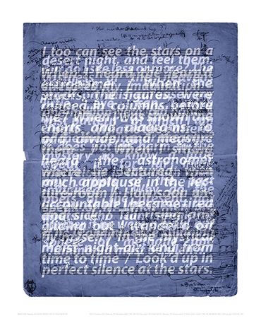 # SN006 - Marginalia (Ives/Feynman/Whitman), 2022-23
37 x 46 inches (framed)
Limited Edition