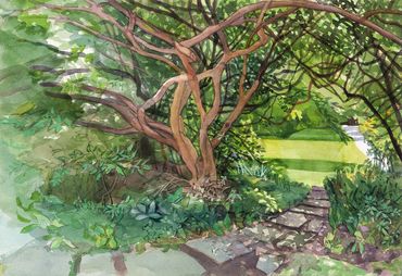 # SS-JEG001 - Secret Garden
Pigment print, hand painted
22” x 30”
Edition 25
$1,500