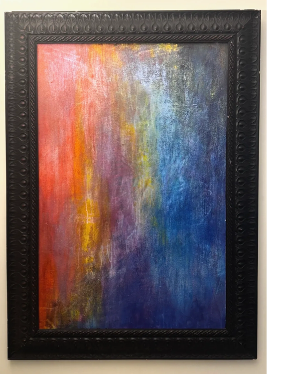 "Return". Painting by Artsy Aidah