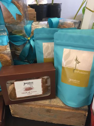 Banana Bread, Turmeric Infusion