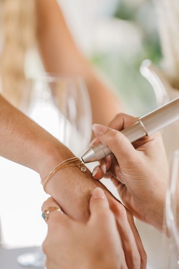 Permanent jewelry is welded on and clasp-free