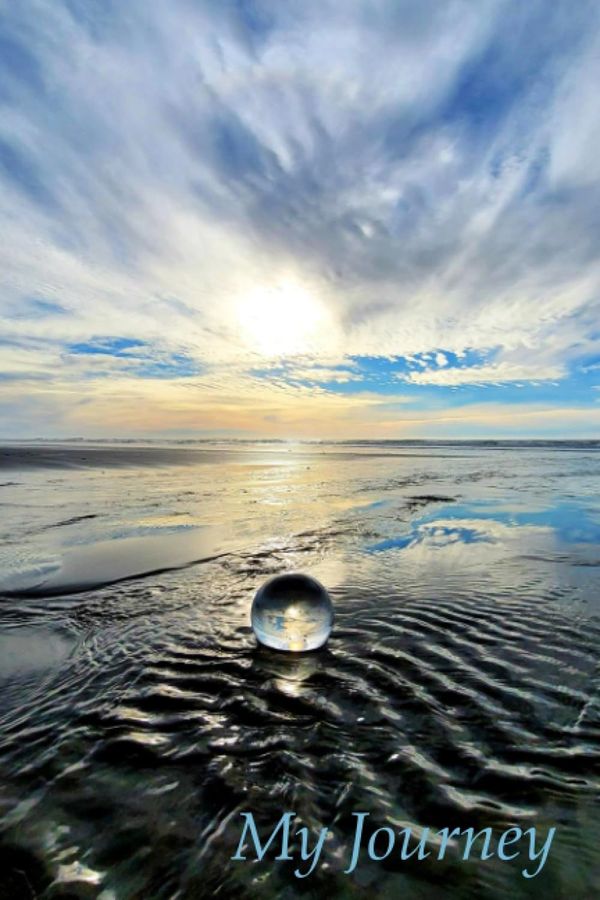 Photographic Orb in the Pacific by Cindy Rhodes