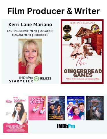Film producer Kerri Lane Mariano's portfolio with award-winning films and IMDbPro Starmeter ranking.