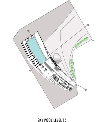 Planta de Alberca Esquemática