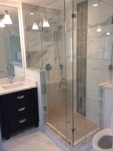 custom glass shower