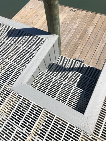 Composite ThruFlow decking, Sure Step decking, Titan decking, Wear Deck decking, Timbertech decking.