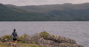 Running the coastal road in Ardnamurchan