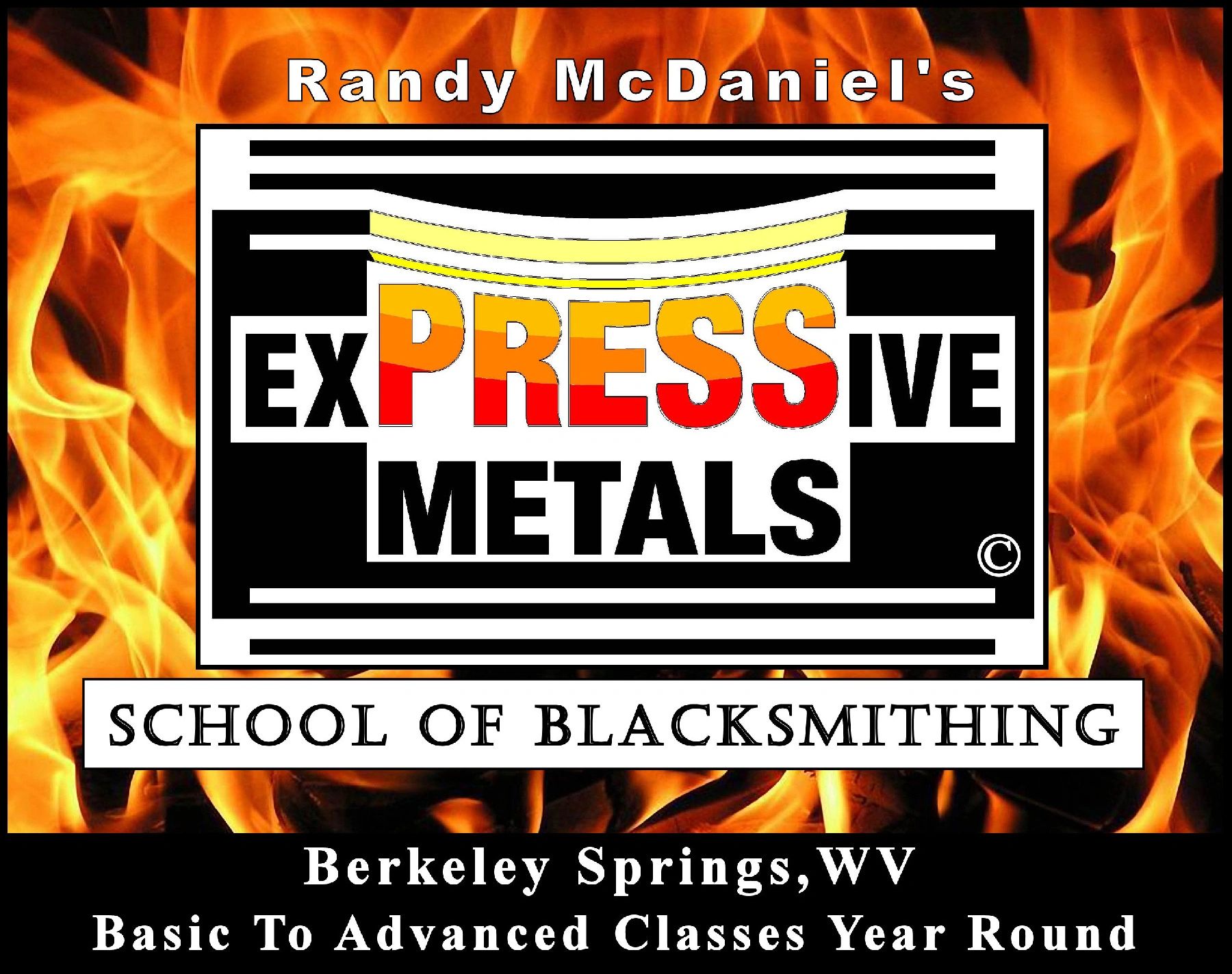 Blacksmith Classes - Expressive Metals School of Blacksmithing