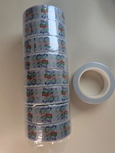 Washi tape created for Coloring With Tanee.