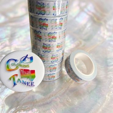 Coloring With Tanee Washi Tape