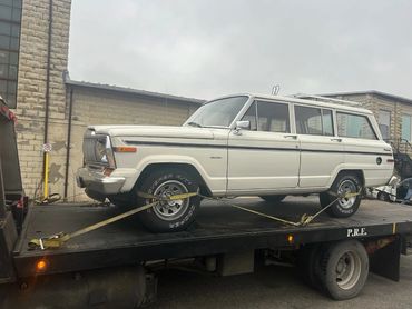 Towing classic trucks with care and expertise!
