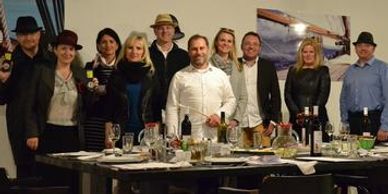 Murder mystery party "Death is a Cabernet, Ol' Chum" in the Czech Republic