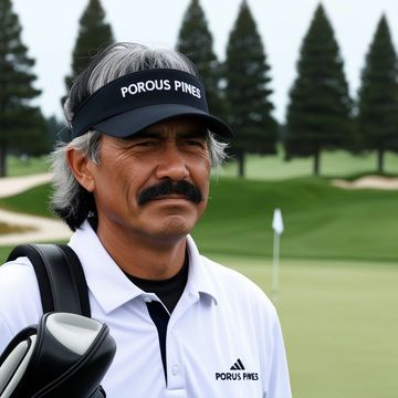 Toten Klubs: Suspect in golf murder mystery, "Murder is Par for the Course."