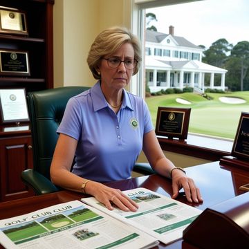 Sandy Trapini: Suspect in golf murder mystery, "Murder is Par for the Course."