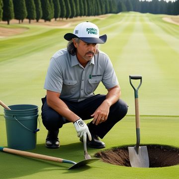 Macon Green: Suspect in golf murder mystery, "Murder is Par for the Course."